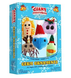 Giantmicrobe Germ Ornament Set