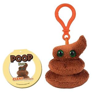 Giantmicrobe Poop Keychain