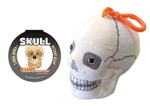 Giantmicrobe Skull Keychain