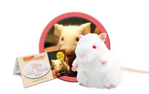Giantmicrobe White Lab Mouse
